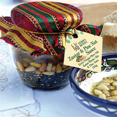 Terra Rossa Palestinian Zaatar & Pine Nut Sauce